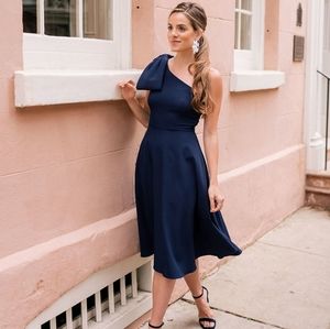 Gal Meets Glam Yvonne One Shoulder Midi Dress 6